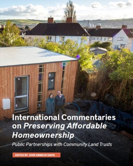 Cover of International Commentaries on Preserving Affordable Homeownership