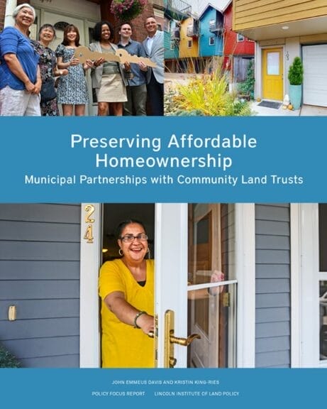 Cover of Preserving Affordable Homeownership